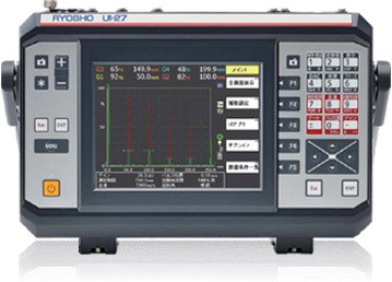 超音波探傷器による非破壊検査